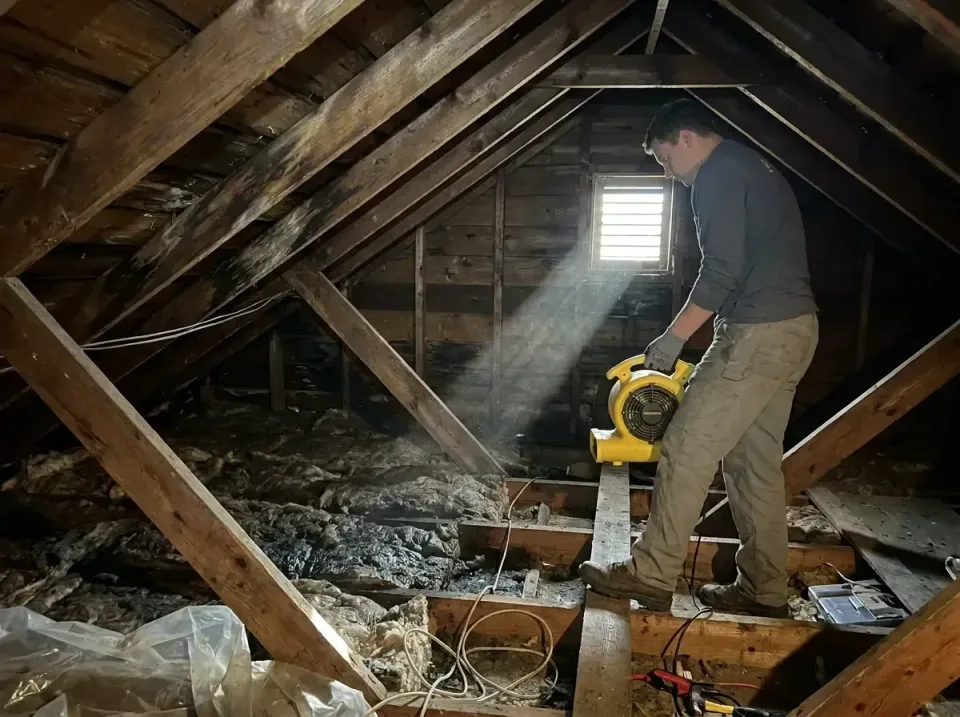 attic-water-damage-drying-proc-007 — frequently asked questions, Emergency Water Extraction & 24/7 Flood Response in Litchfi…